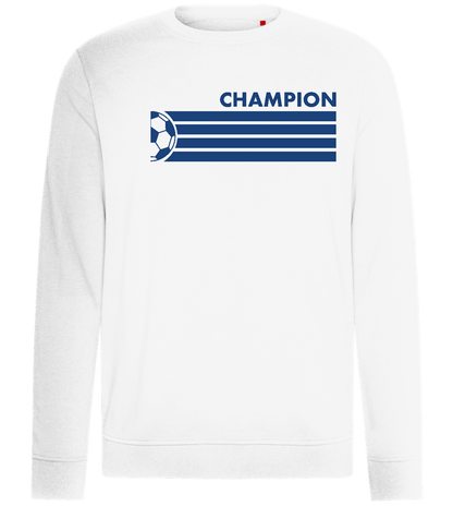 Soccer Champion Design - Comfort unisex sweater_WHITE_front