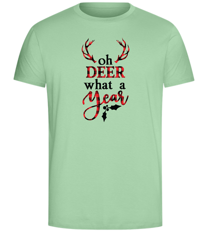 What A Year Design - Comfort Unisex T-Shirt_ICE GREEN_front