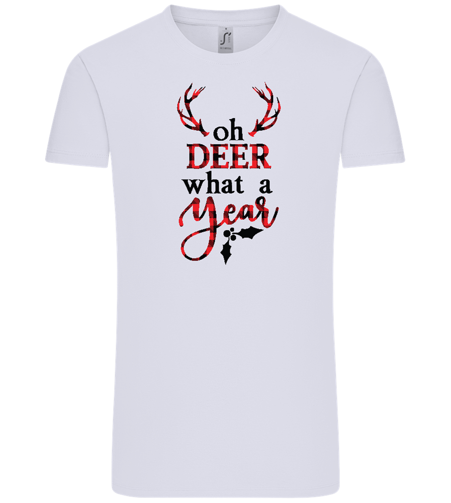 What A Year Design - Comfort Unisex T-Shirt_LILAK_front