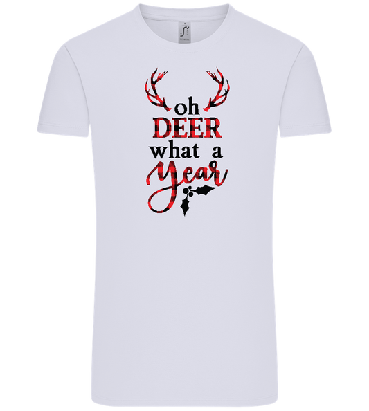 What A Year Design - Comfort Unisex T-Shirt_LILAK_front