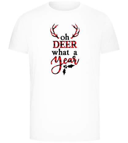 What A Year Design - Comfort Unisex T-Shirt_WHITE_front