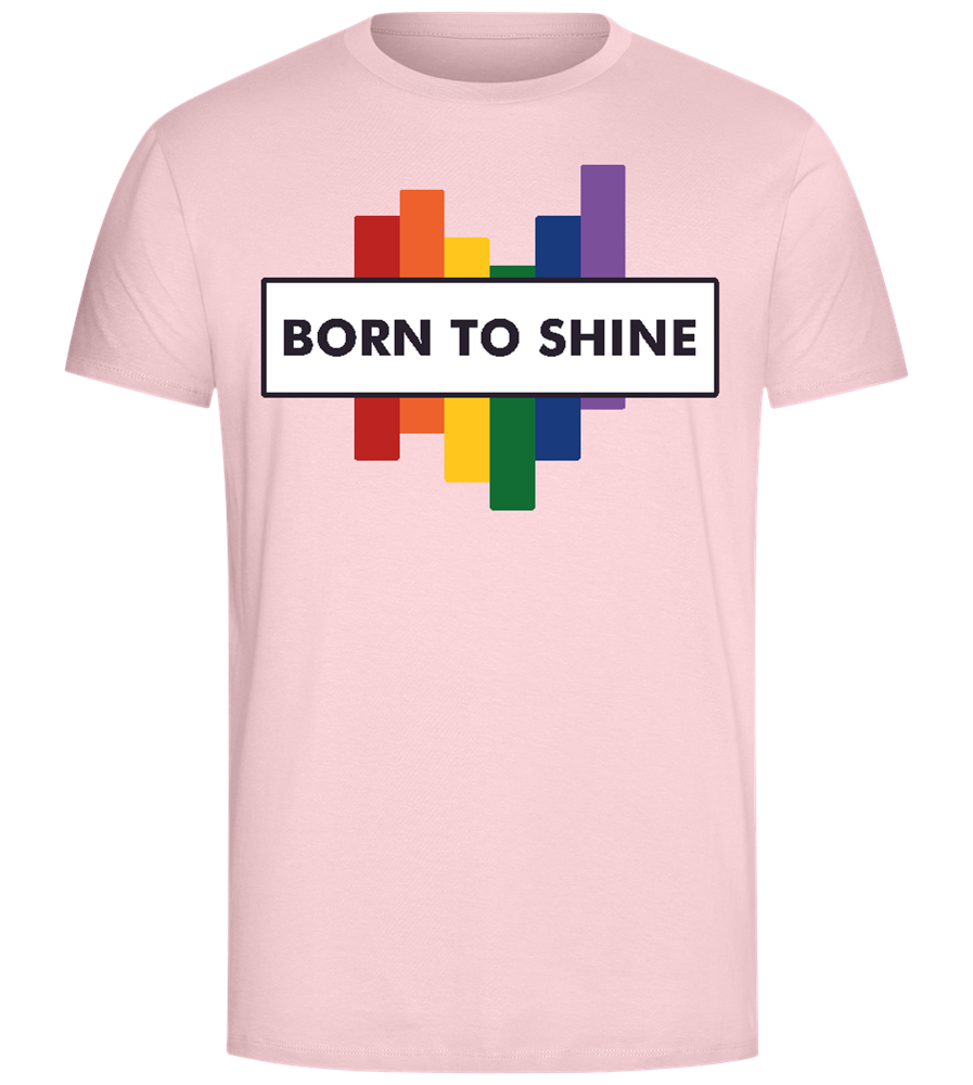 Born to Shine Design - Comfort Unisex T-Shirt_CANDY PINK_front