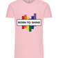 Born to Shine Design - Comfort Unisex T-Shirt_CANDY PINK_front