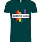 Born to Shine Design - Comfort Unisex T-Shirt_GREEN EMPIRE_front