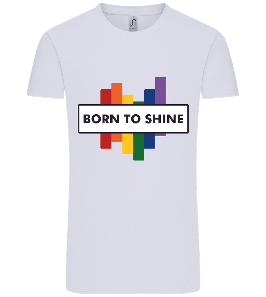 Born to Shine Design - Comfort Unisex T-Shirt_LILAK_front