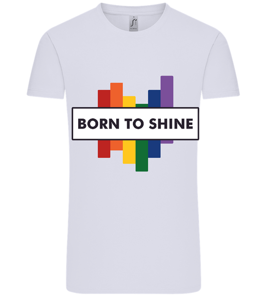 Born to Shine Design - Comfort Unisex T-Shirt_LILAK_front