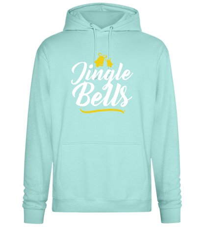 Christmas Jingle Bells Design - Premium Essential Unisex Hoodie_ARCTIC BLUE_front