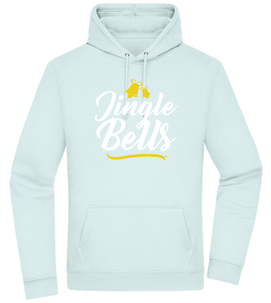 Christmas Jingle Bells Design - Premium Essential Unisex Hoodie_ARCTIC BLUE_front