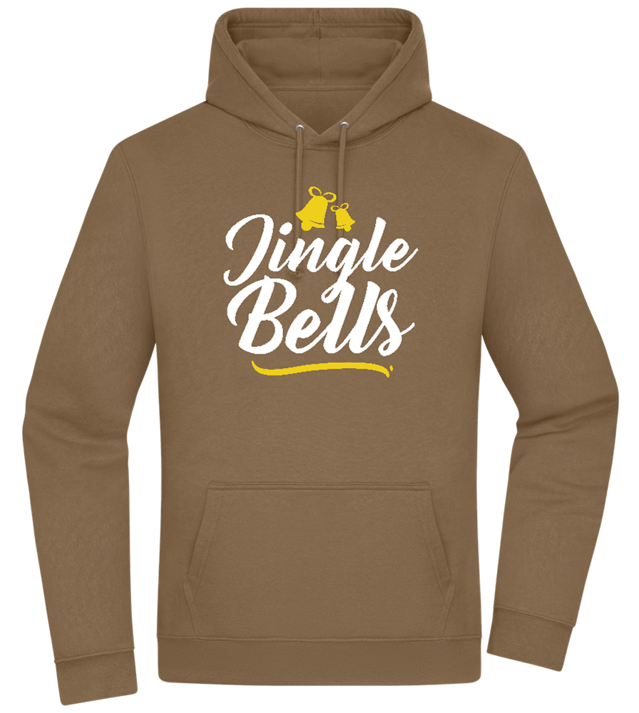 Christmas Jingle Bells Design - Premium Essential Unisex Hoodie_ARMY_front