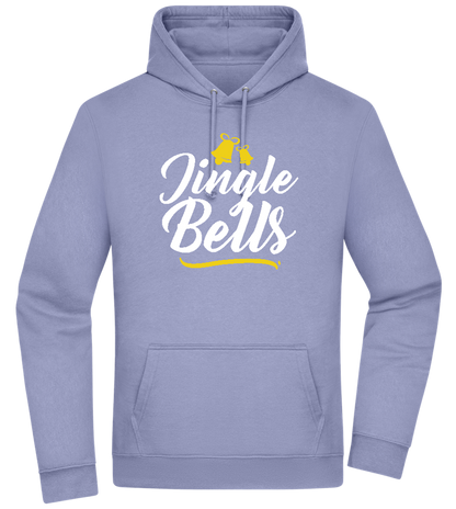 Christmas Jingle Bells Design - Premium Essential Unisex Hoodie_BLUE_front