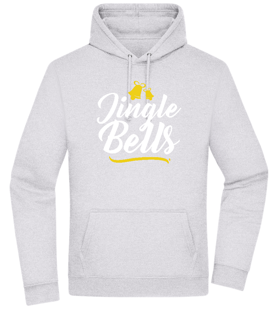 Christmas Jingle Bells Design - Premium Essential Unisex Hoodie_ORION GREY II_front