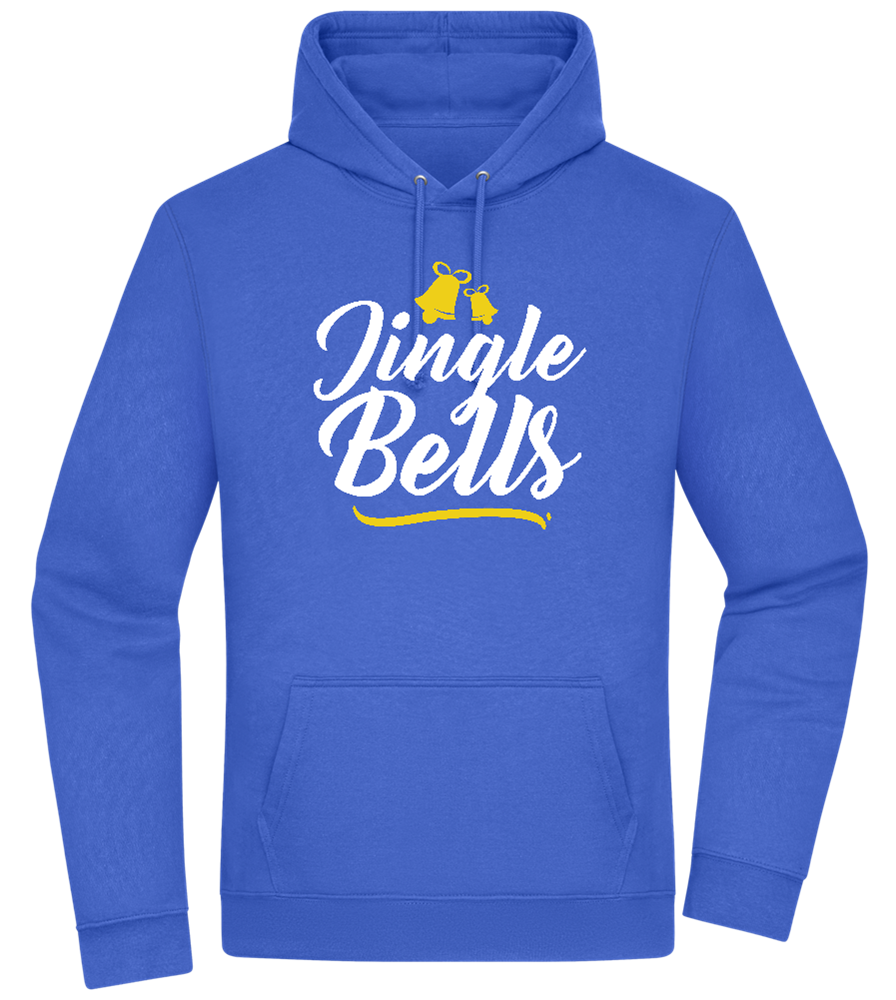 Christmas Jingle Bells Design - Premium Essential Unisex Hoodie_ROYAL_front