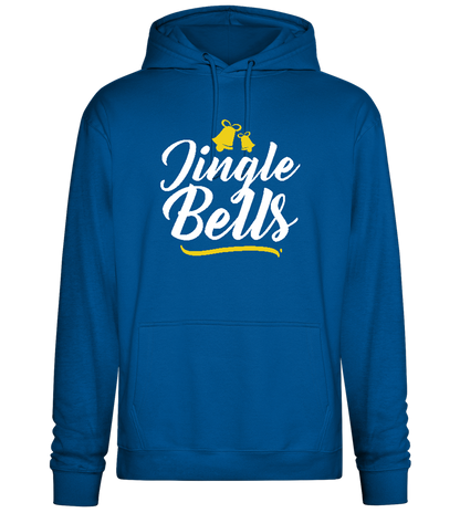 Christmas Jingle Bells Design - Premium Essential Unisex Hoodie_ROYAL_front