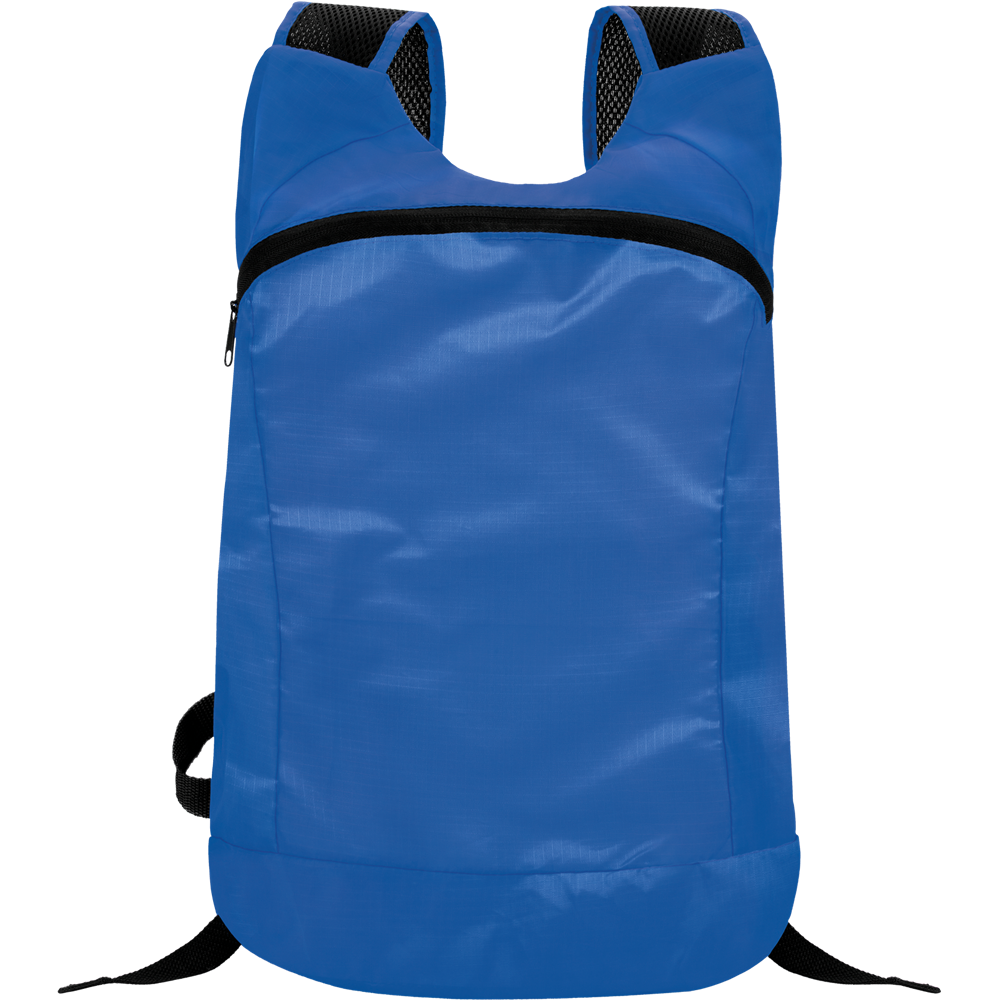 Foldable Sports Rucksack_ROYAL BLUE_front