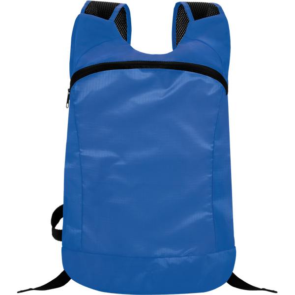 Foldable Sports Rucksack_ROYAL BLUE_front