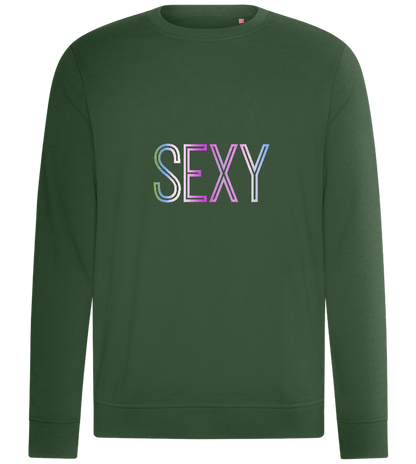 Sexy Design - Comfort unisex sweater_GREEN BOTTLE_front