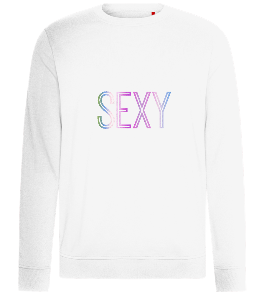 Sexy Design - Comfort unisex sweater_WHITE_front