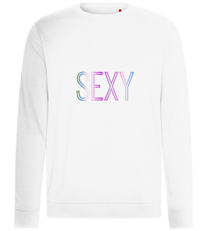 Sexy Design - Comfort unisex sweater_WHITE_front