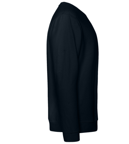 Armed Fox Girl Design - Comfort Essential Unisex Sweater_BLACK_right