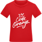 Code Oranje Kroontje Design - Comfort kids fitted t-shirt_RED_front