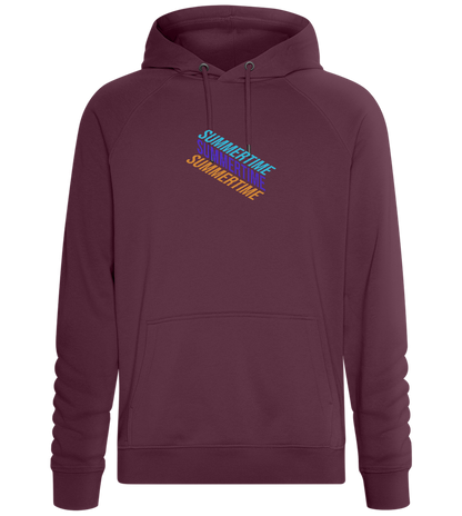 Summertime Design - Comfort unisex hoodie_BORDEAUX_front