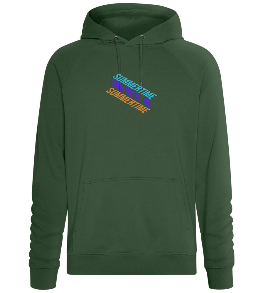 Summertime Design - Comfort unisex hoodie_GREEN BOTTLE_front