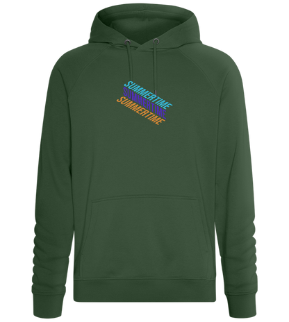 Summertime Design - Comfort unisex hoodie_GREEN BOTTLE_front