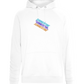 Summertime Design - Comfort unisex hoodie_WHITE_front