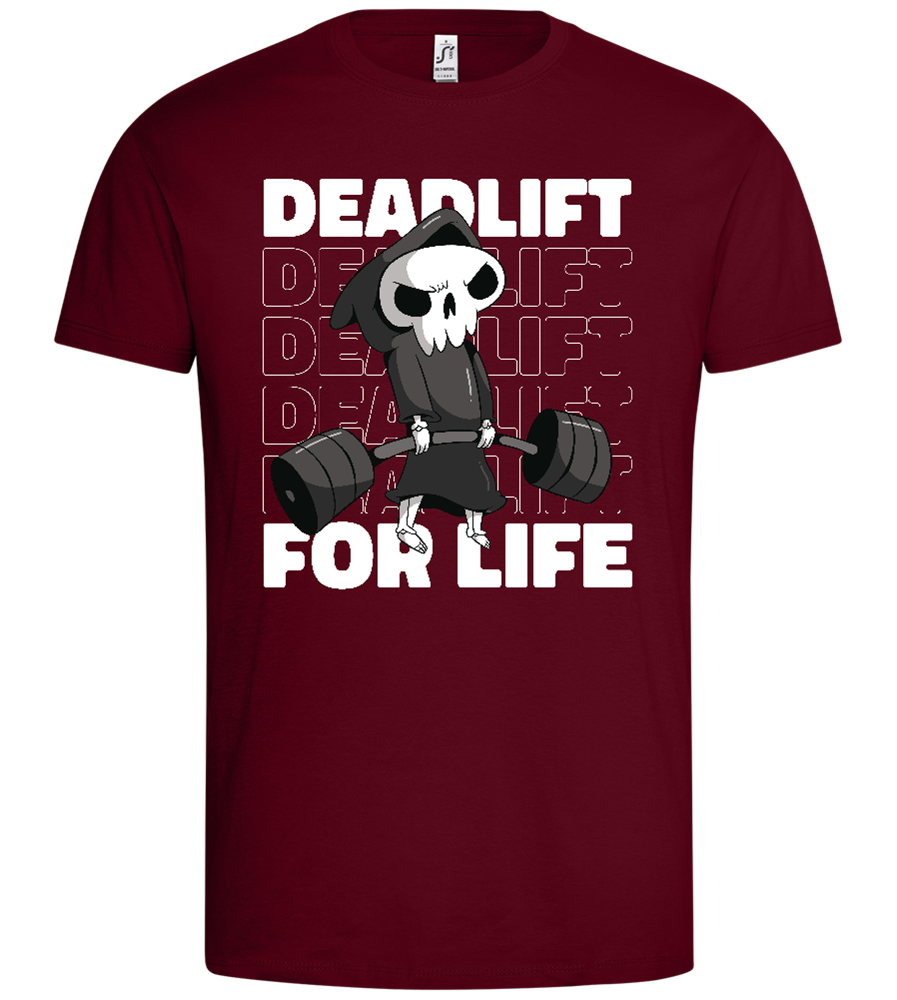 Deadlift for Life Design - Premium men's t-shirt_CHILE_front