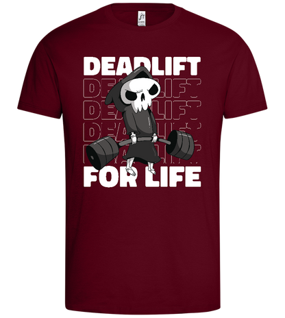 Deadlift for Life Design - Premium men's t-shirt_CHILE_front