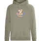 Cool Little Sister Teddy Bear Design - Comfort unisex hoodie_KHAKI_front