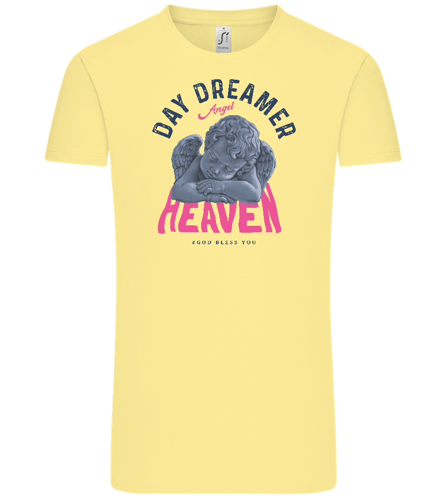 Day Dreamer Design - Comfort Unisex T-Shirt_AMARELO CLARO_front