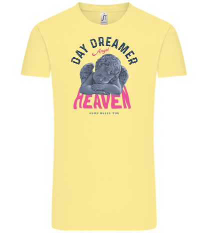 Day Dreamer Design - Comfort Unisex T-Shirt_AMARELO CLARO_front