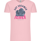 Day Dreamer Design - Comfort Unisex T-Shirt_CANDY PINK_front