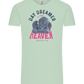 Day Dreamer Design - Comfort Unisex T-Shirt_ICE GREEN_front