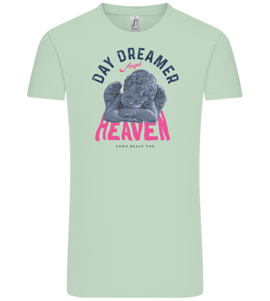 Day Dreamer Design - Comfort Unisex T-Shirt_ICE GREEN_front