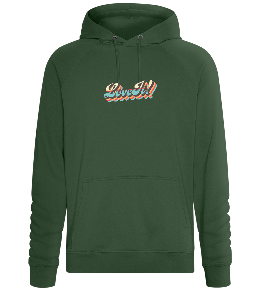 Love It! Design - Comfort unisex hoodie_GREEN BOTTLE_front