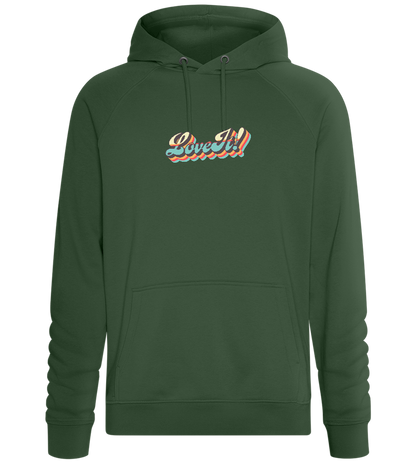 Love It! Design - Comfort unisex hoodie_GREEN BOTTLE_front