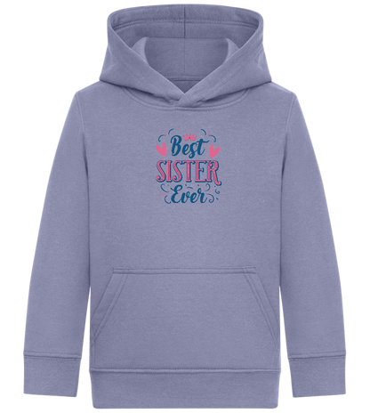 Best Sister Design - Comfort Kids Hoodie_BLUE_front