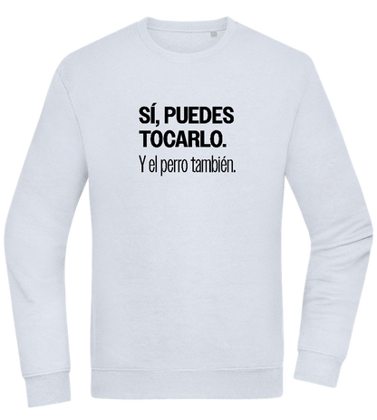 Puedes Rocarlo Design - Comfort Essential Unisex Sweater_CREAMY BLUE_front