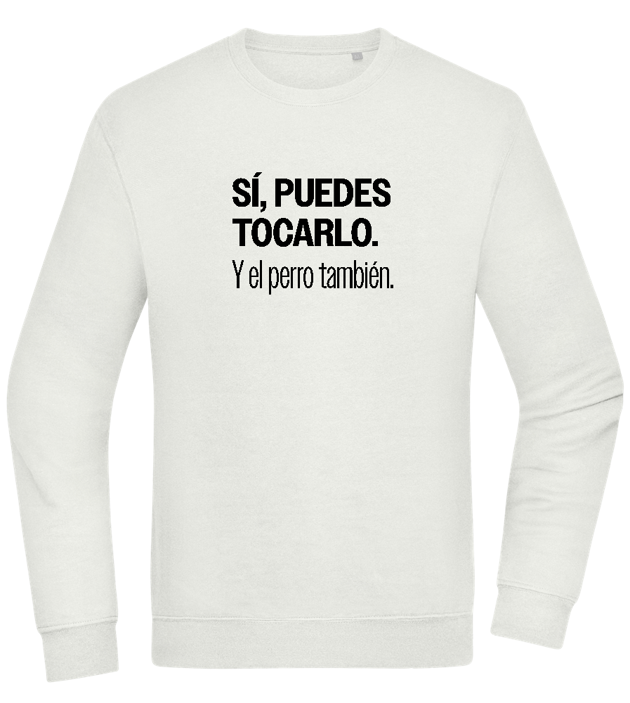 Puedes Rocarlo Design - Comfort Essential Unisex Sweater_CREAMY GREEN_front