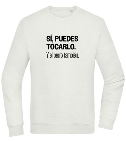 Puedes Rocarlo Design - Comfort Essential Unisex Sweater_CREAMY GREEN_front