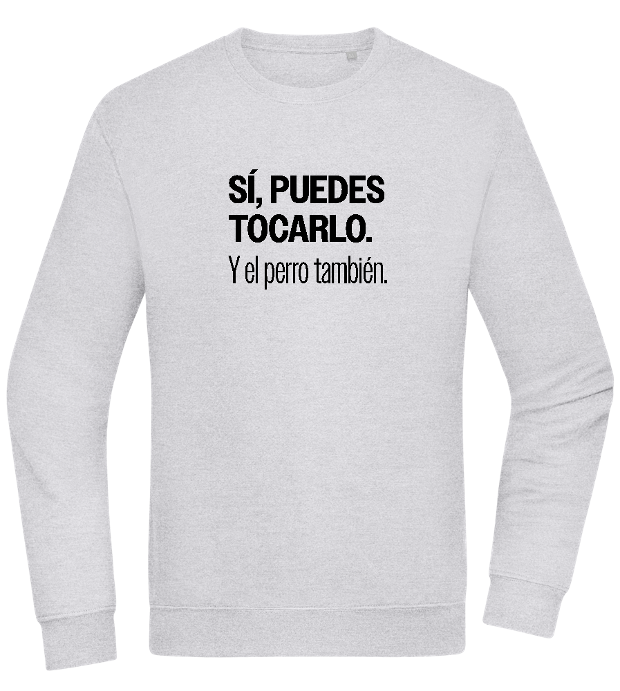 Puedes Rocarlo Design - Comfort Essential Unisex Sweater_ORION GREY II_front