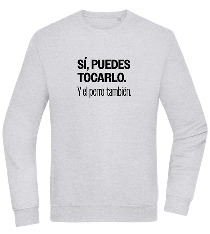 Puedes Rocarlo Design - Comfort Essential Unisex Sweater_ORION GREY II_front