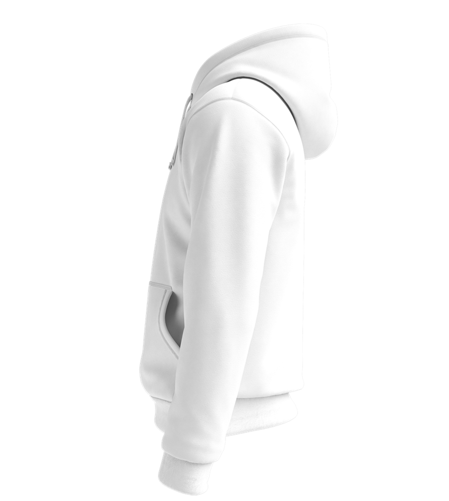 Los Angeles City Skyline Design - Premium Essential Unisex Hoodie_WHITE_left