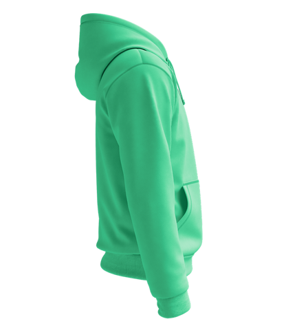 Los Angeles City Skyline Design - Premium Essential Unisex Hoodie_SPRING GREEN_right