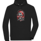 Ink And Blood Skull Design - Comfort unisex hoodie_BLACK_front