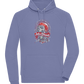 Ink And Blood Skull Design - Comfort unisex hoodie_BLUE_front