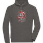 Ink And Blood Skull Design - Comfort unisex hoodie_CHARCOAL CHIN_front