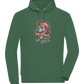 Ink And Blood Skull Design - Comfort unisex hoodie_GREEN BOTTLE_front